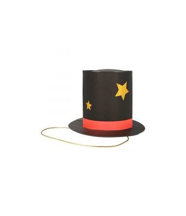 mahiczne czapeczki urodzinowe Abrakadabra na magiczne urodziny