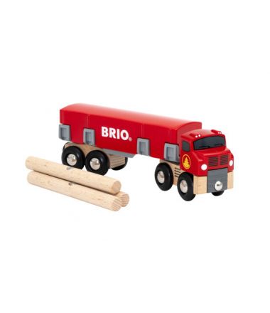 Ciężarówka Do Transportu Drewna BRIO World 33657