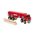 Ciężarówka Do Transportu Drewna BRIO World 33657