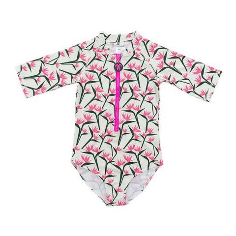Kostium plażowo-kąpielowy dla dziewczynki filtr UV 50+ Ducksday COCO