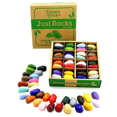 Kredki Crayon Rocks w pudełku 64 sztuki 32 kolorów 